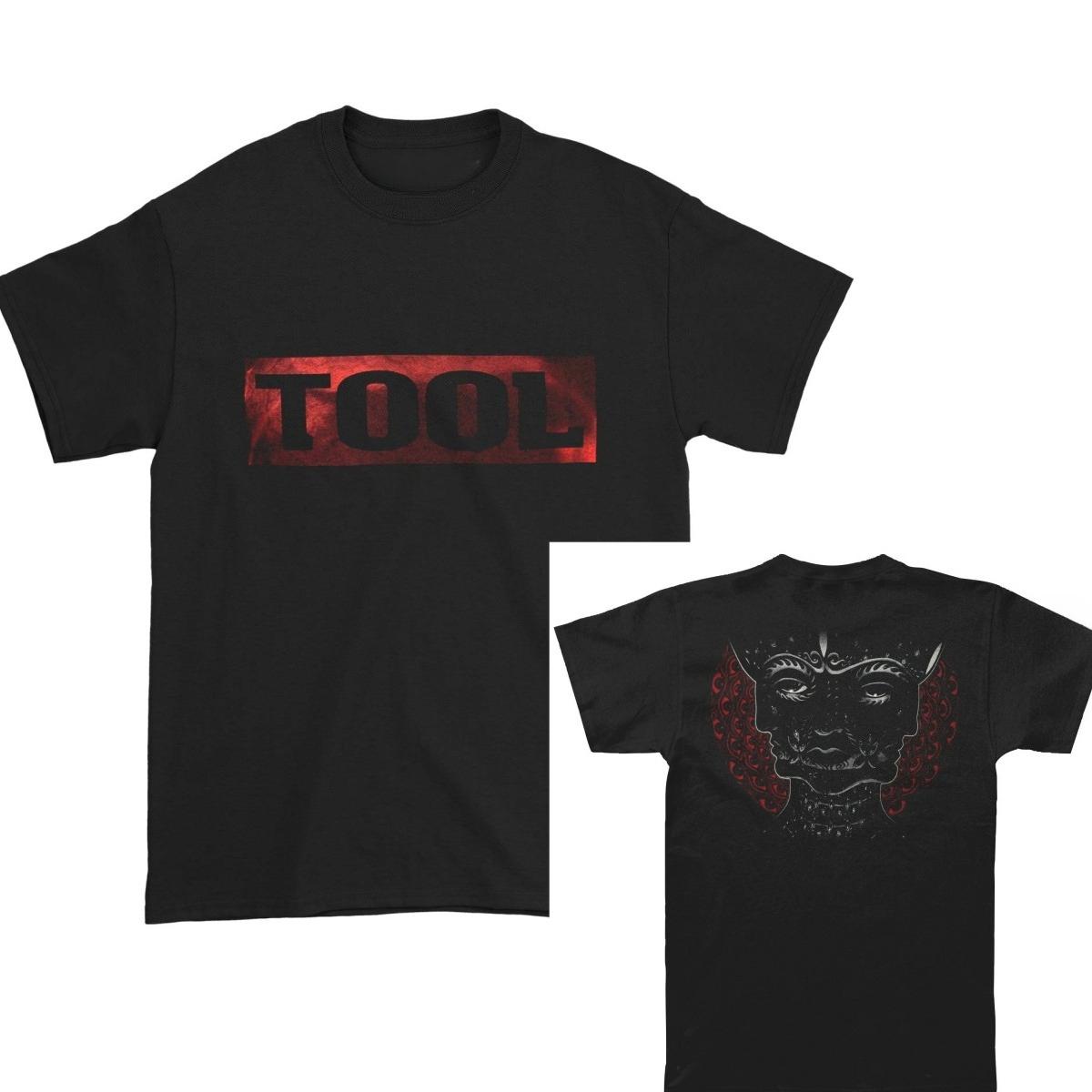 

Tool Shaded Box Triple Face Casual TShirt Mens and Womens Luxury Brand Top M