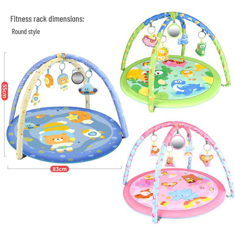 Infant Play Gym with Ocean Ball Crawling Mat for 0-1 Year Olds