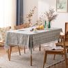 Cotton Linen Tablecloth Tassel Lace Table Cloth Ins Style Coffee Table Cloth Non-Slip Linen Picnic Tablecloth
