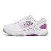 FILA Stroke 2 T3 Textile, Synthetic Leather Abrasion Resistant Breathable Low top Tennis Shoes Unisex White Purple 1TM01807F_148