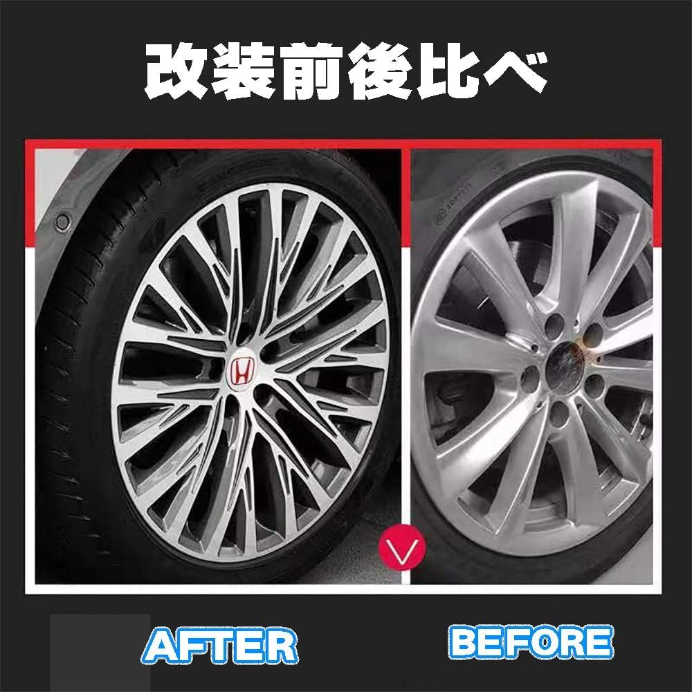 Universal Daihatsu Wheel Center Compatible with and All Compatible with 60mm Wheel Emblem and Car Set of 4 and Caps, Hijet, Rocky, Atrai, Taft,