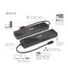 Club 3D USB Gen2 Type C Hub with C Dual 8K30Hz 4K120Hz 2x USB USB C and USB C 100W 6-in-1 HDMI/USB Display, (DSC) / (DSC), A, RJ45, 10Gbps, PD3.0