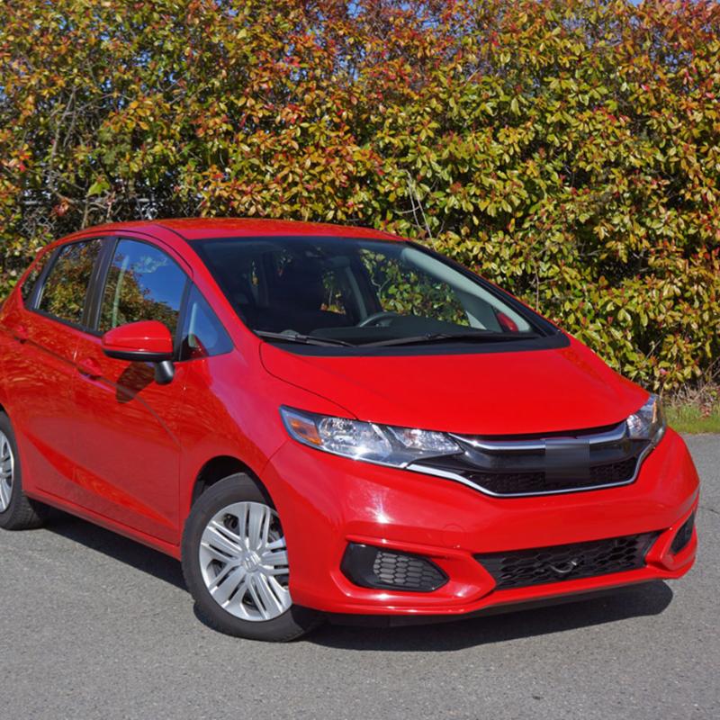 For Honda Fit 2018  Car Front Bumper Fog Light Lamp Bezel Frame Cover Grille Shell Cap Hood