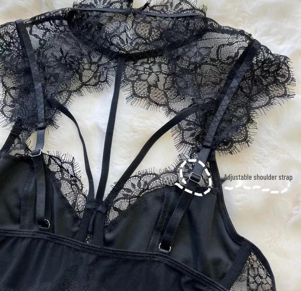 Spring/Summer European & American Fashion Slimming Lace Bodysuit