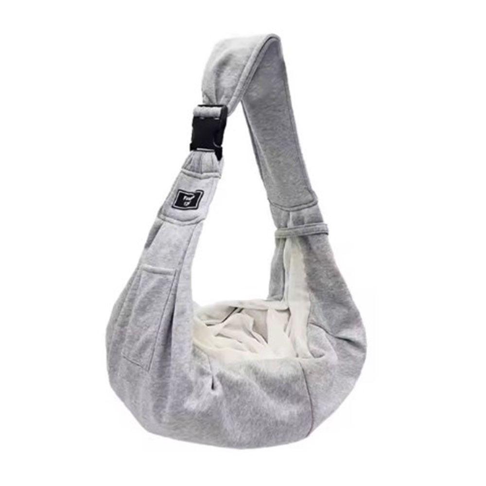 

Большие сумки кроссбоди через плечо для щенков, удобная сумка-слинг для собаки, котенка, сумка-переноска для питомца, кошки, корги серый