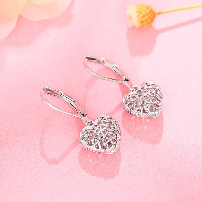 Love Hollow Design Earrings, Fairy Daily Matching Jewelry Women, Fashion Earrings