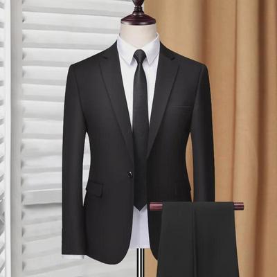 Pánske luxusné obleky v kórejskom štýle: Profesionálne a neformálne Slim Fit bundy