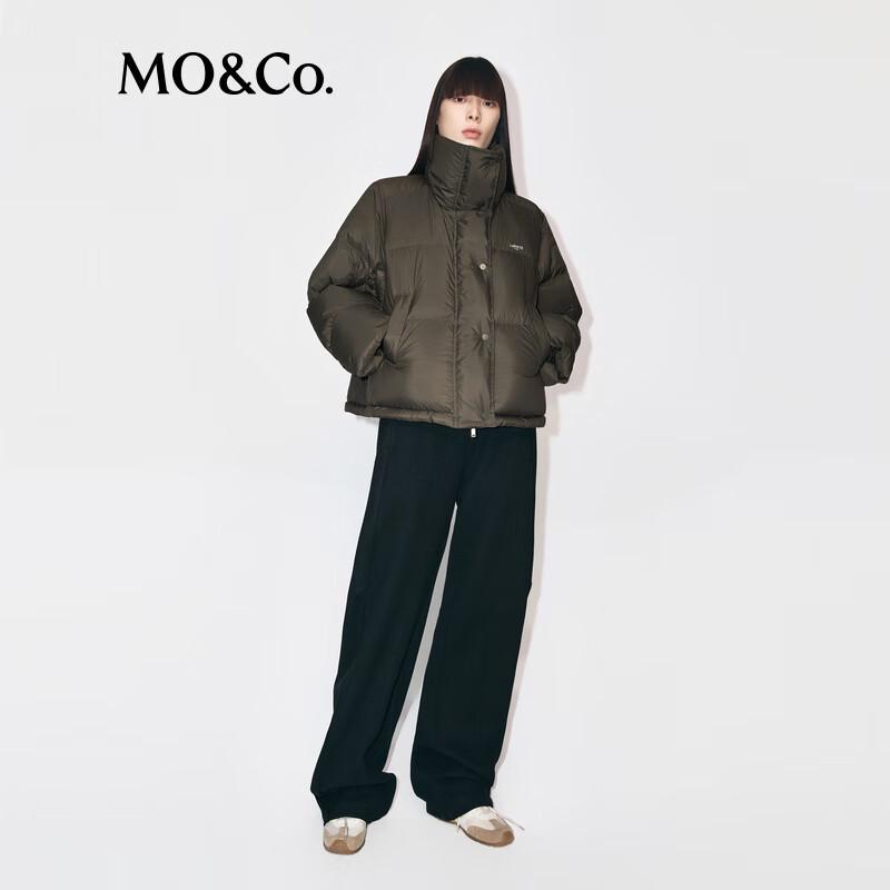 

MO&Co. Women s Loose Fit High Neck Goose Down Puffer Jacket S