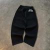 ROADVIBE Fashionable Street Style Embroidered Sweatpants Autumn Winter Casual Pants Versatile Personality Couple's Pan