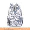 Cartoon Cat Print School Backpack