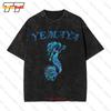 Yemaya Yoruba Orisha Ifa Goddess Religion Yemaja Vintage Oversized T-Shirt I4YM