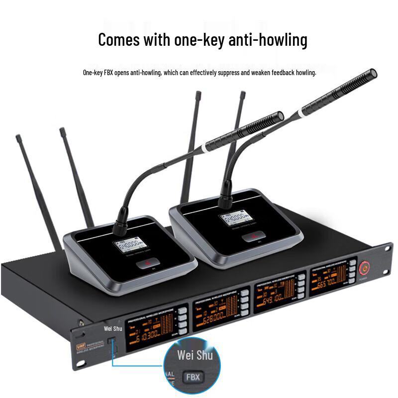 DC-6 Wireless Gooseneck Conference Microphone System (CN Version)