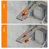 Stainless Laser Level Wall Mount Bracket Adjustable Multi-Functional Laser Bracket for 1/4" 5/8" Connectors Laser Level