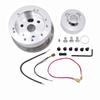 5&6 Hole Billet Steering Wheel Hub Adapter Compatible with 1969-1994 Chevrolet Chevy GM Flaming River Ididit Buick Jeep Pontiac
