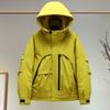 Unisex Sports Outdoor Hooded Warm Cotton-padded Jacket
