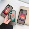 Mountain Tree Sunset Phone Case For iPhone 7 8 Plus SE2 For Iphone X XR Xs Max 16 11 12 13 14 15 Mini Pro Max Shockproof Cover