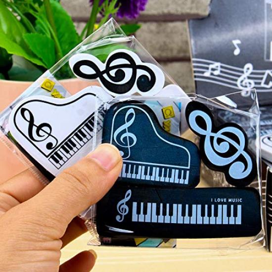 Erasers Piano and Musical A-FlatMusical - Notes24 pieces