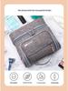 Multifunctional Travel Makeup & Toiletry Bag with Dry/Wet Separation, Large Capacity, and Portable Hanging Design