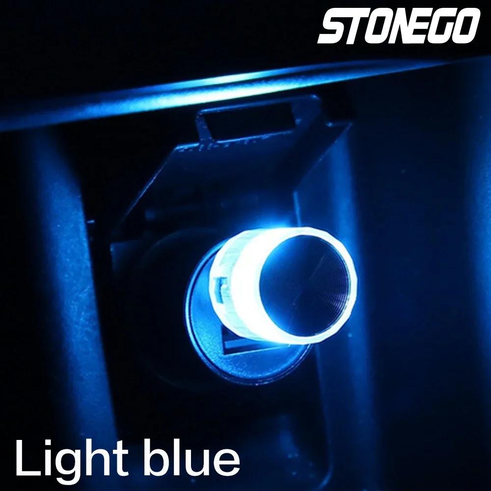 USB Plug-In 5V Atmosphere Light Mini LED Decorative Ambient Light for Auto Desktop Wall Interior Home Decoration