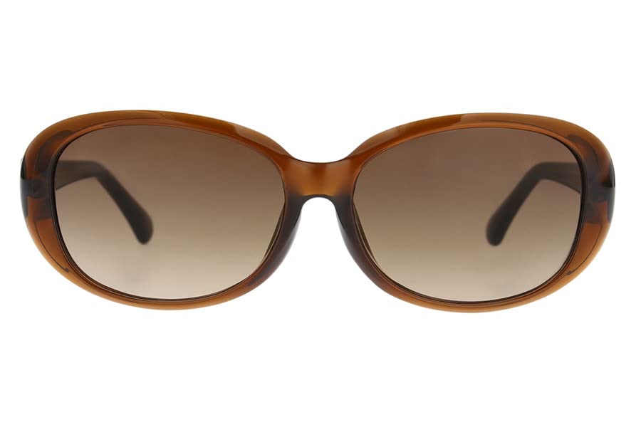 sunglasses slimming UV UV stylish [Zoff] Oval-shaped (brown) Large, effect, protection, protection, men's, women's, [ZA231G23_43A1 ZA231G23-43A1]