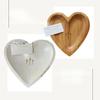 Halloween Heart-shaped Prayer Bowl Decoration, A High-end and Niche Gift, A Heart-shaped Wooden Handicraft