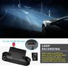 Dual Lens Dashcam Car Camera 360° Rotating Lens Front Inside Night Vision Recording Loop Dash Recorder Vehicle Accessories
