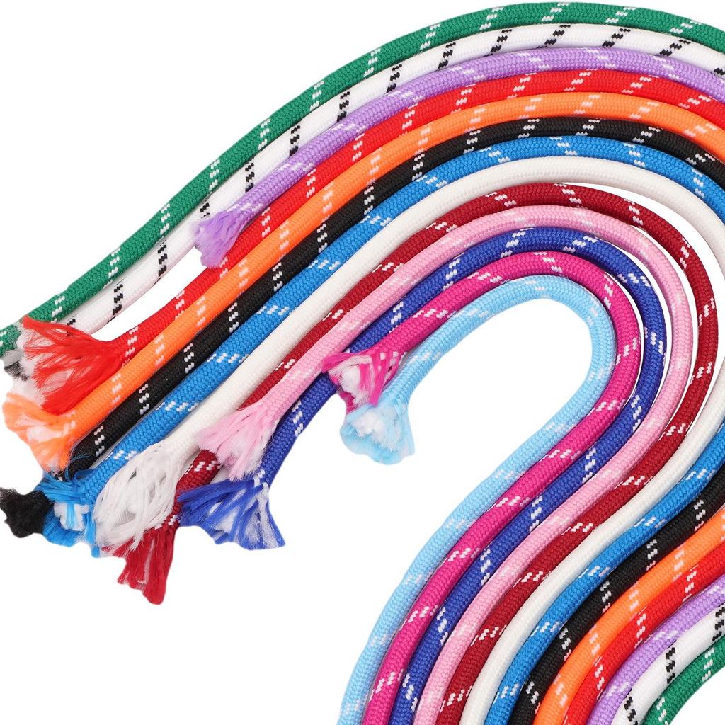 5mm Colorful Polyester Rope: Durable, Wear-Resistant for DIY and Creative Keychain Pendants