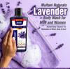Multani Naturals Lavender Body Wash 270 Ml Herbal Cleanser With Lavender Oil Relaxing Unisex Shower Gel For Soft Skin