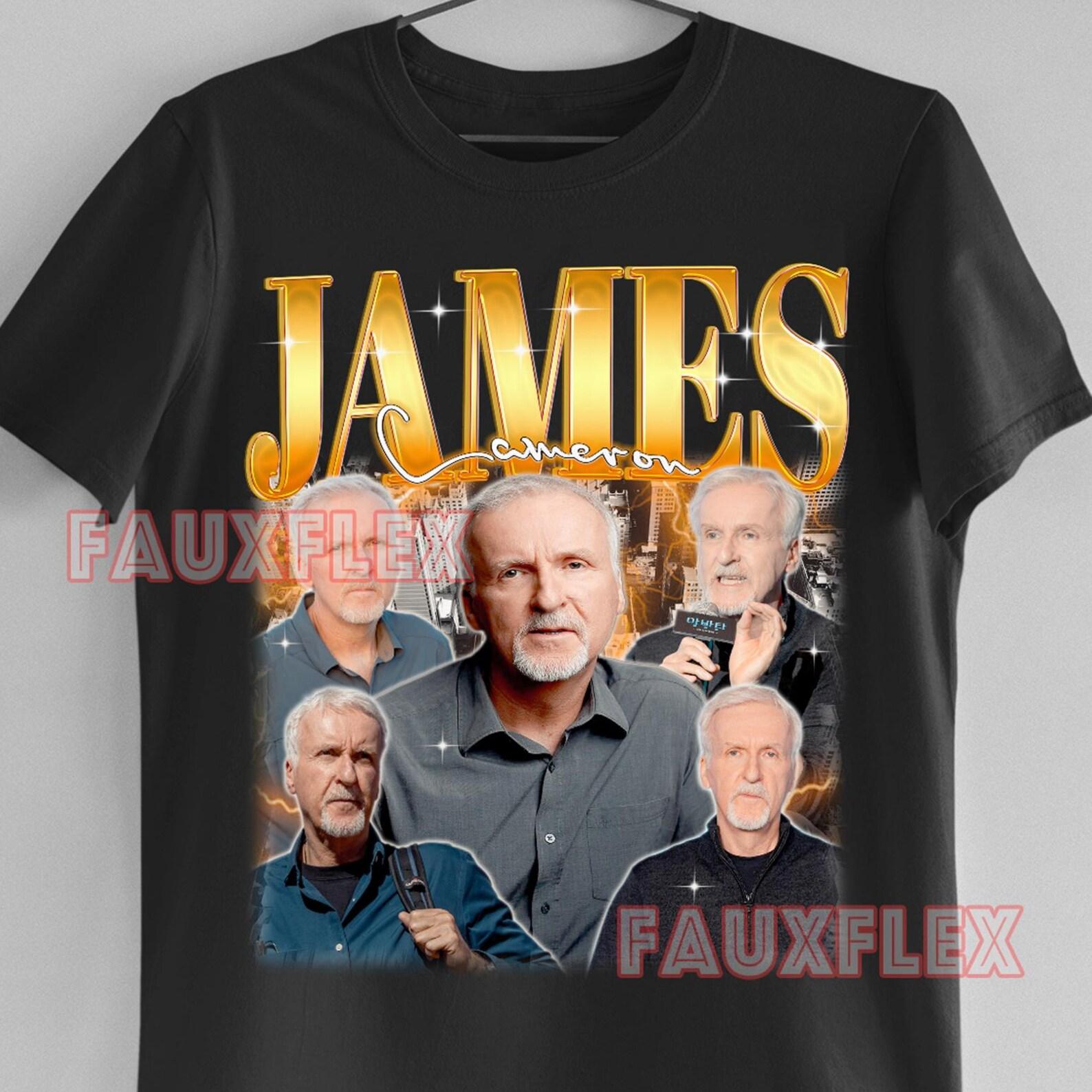 JAMES CAMERON Shirt, James Cameron Retro T-Shirt, James Cameron Vintage Fan Tees, James Cameron Merch Gift, James Cameron Kids Tee Clothing XL