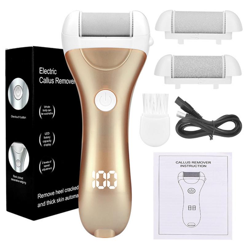 New Home Electric Foot File Callus Remover - Remove Dead Skin for Smooth Feet