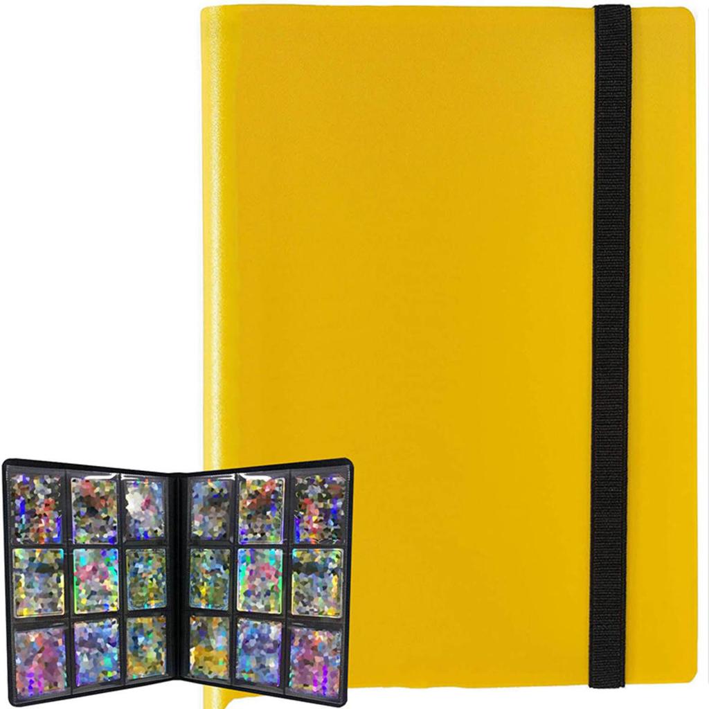 Collectible Card Binder Album 360 Card Holder Trading Card Binder Album Large-capacity Card Binder Notebook for Birthd