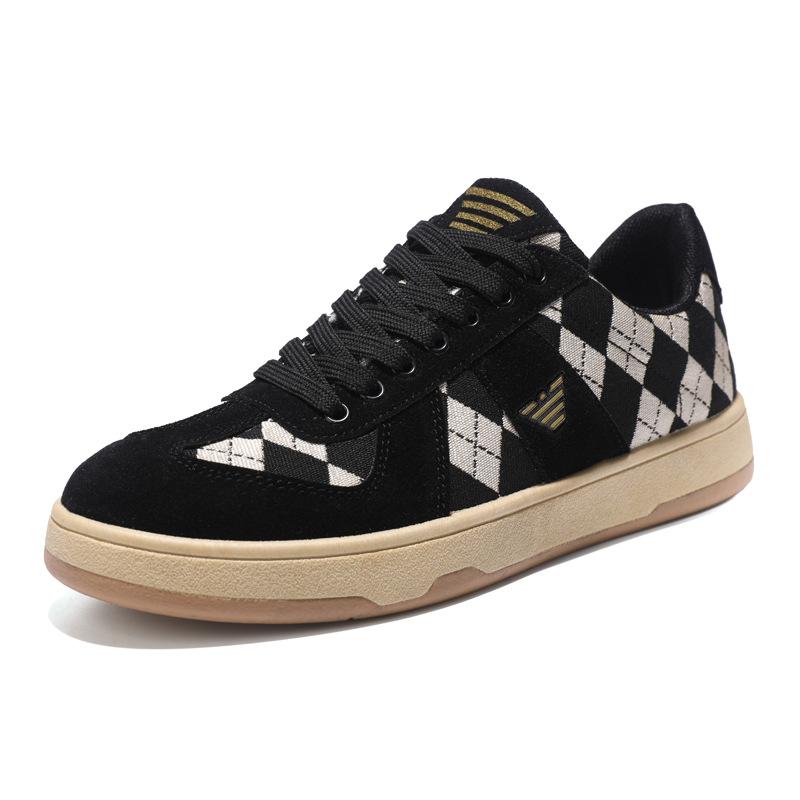 Men's shoes spring breathable lightweight breathable sports shoes fly-woven flat shoes men's soft-soled one-pedal casual trendy shoes