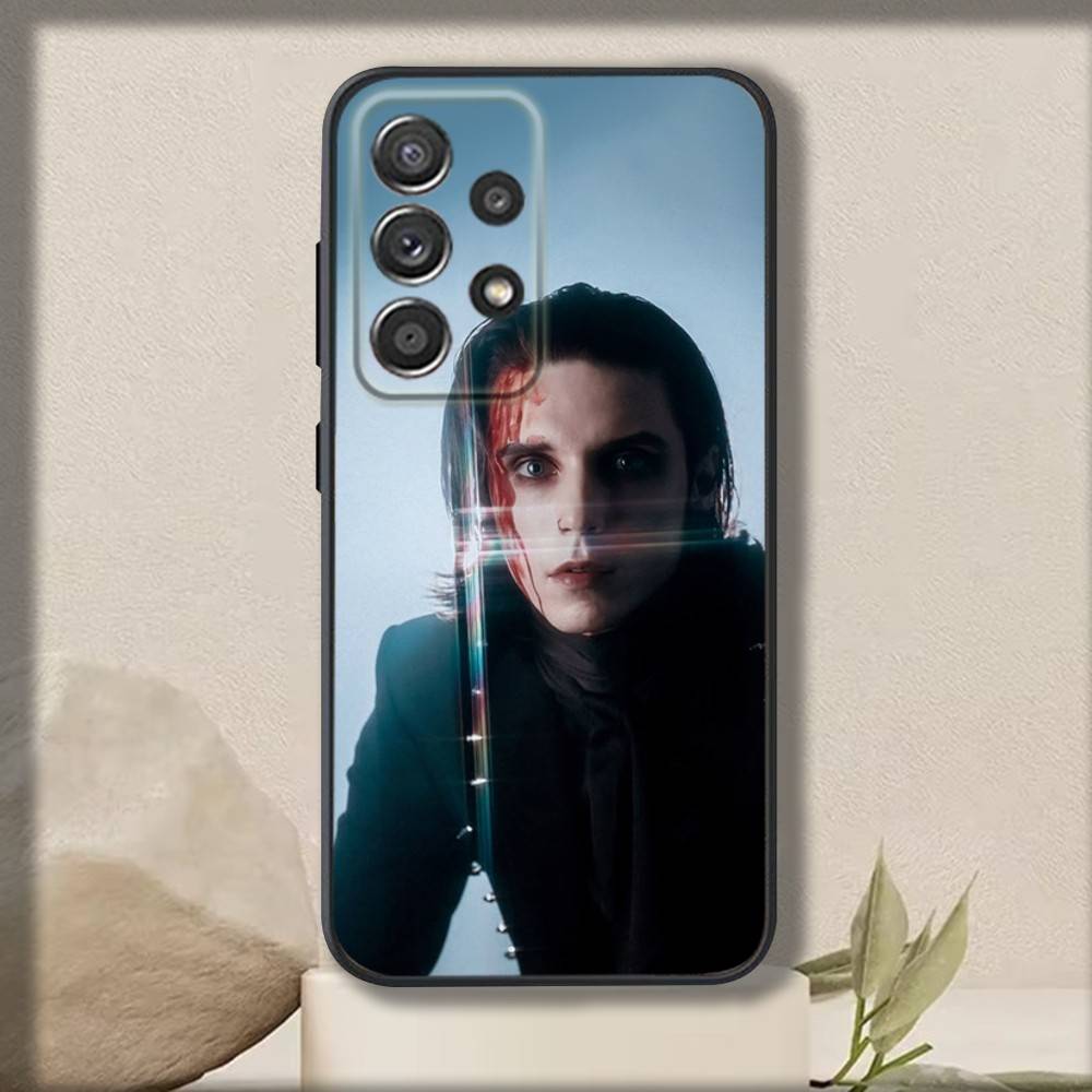 Cool A-Andy-ys Biersack-ks Phone Case For Samsung S 25,24,23,22,30,21,10,9,Ultra,Plus,Lite,FE,4,5 G Soft Black Case Samsung S20lite5G