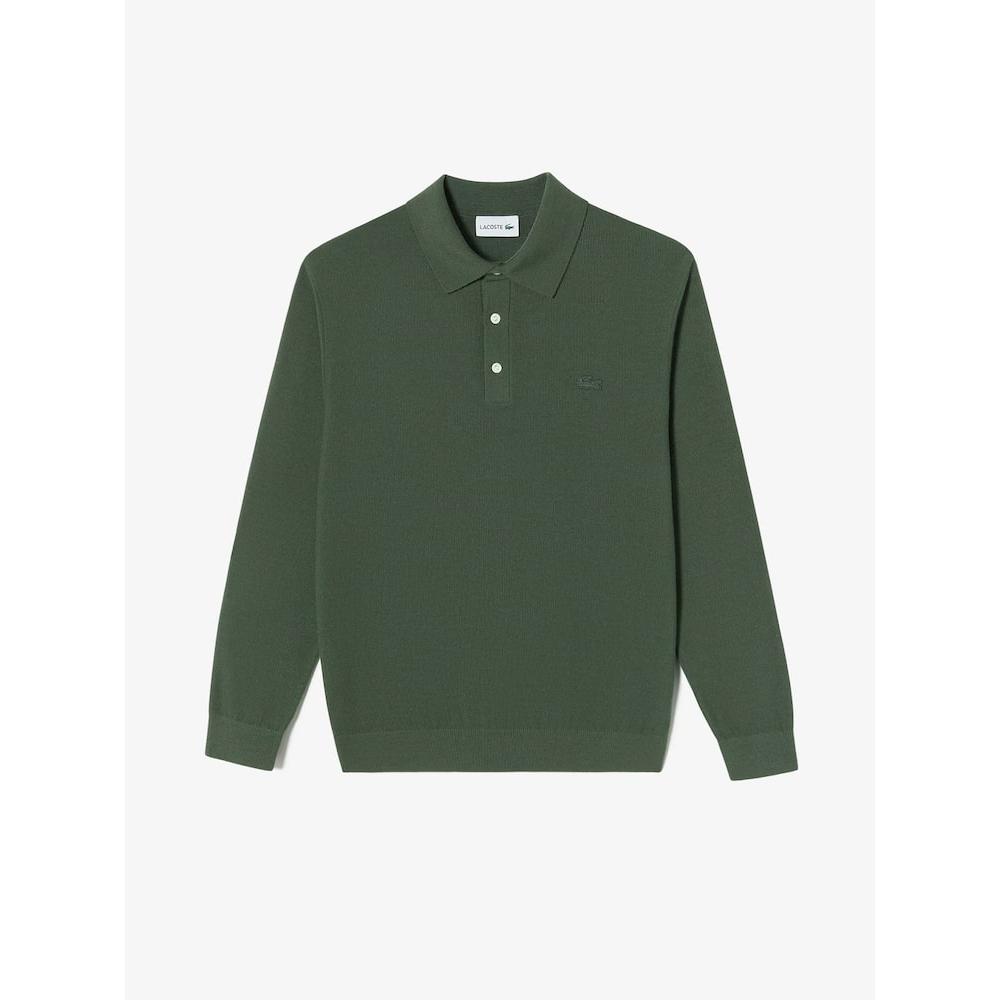 

Lacoste Мужской свитер-поло с воротником-стойкой из пике Ah770e 54n L7a q2nAh770e 54nL7a 003