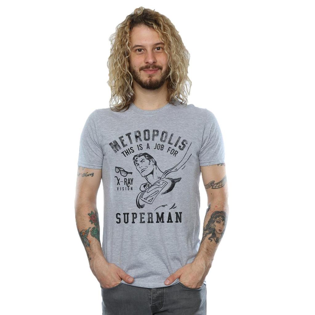 DC Comics Mens Superman X-Ray T-Shirt