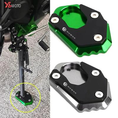 For Kawasaki Z900 Z650 Z800 Ninja 650 1000 ZX6R Zx10r Z900RS Motorcycle Kickstand Foot Enlarger Side Stand Extension Z 900 650