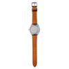 Masterworks Watch Quattro 004 Watch Made in Japan Quartz 40mm Leather Strap Watch Moon Phase Brown [MASTER WORKS] MW21SI-ACDBO8 Men's Men's