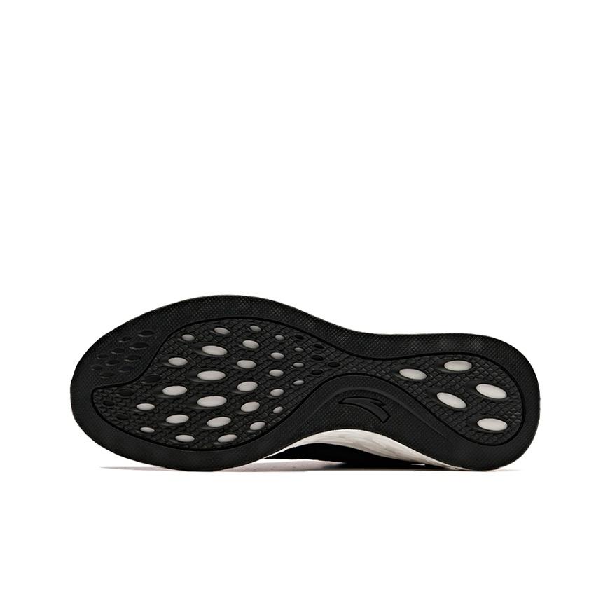 Anta Running Series Wormhole Technology Durable Breathable Low-Top Running Shoes Women sneaker Black White 12845588-1
