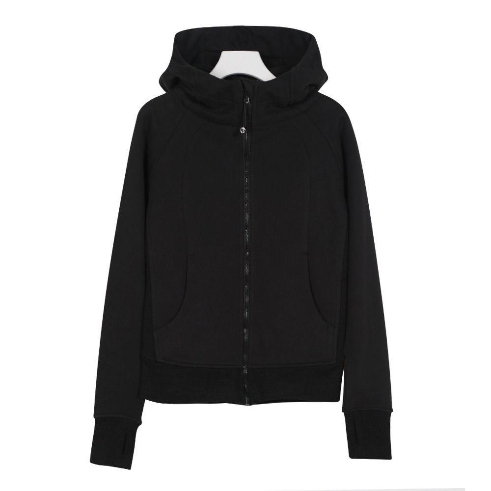 Lu Slim Fit Hooded Zipper Cardigan - Versatile Yoga Outerwear