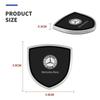 AZP2  1/2pcs 3D Metal Car Body Fender Emblem Shield Stickers Decor Auto Accessories for Mercedes Benz W211 W204 W210 W203 CLA GLA