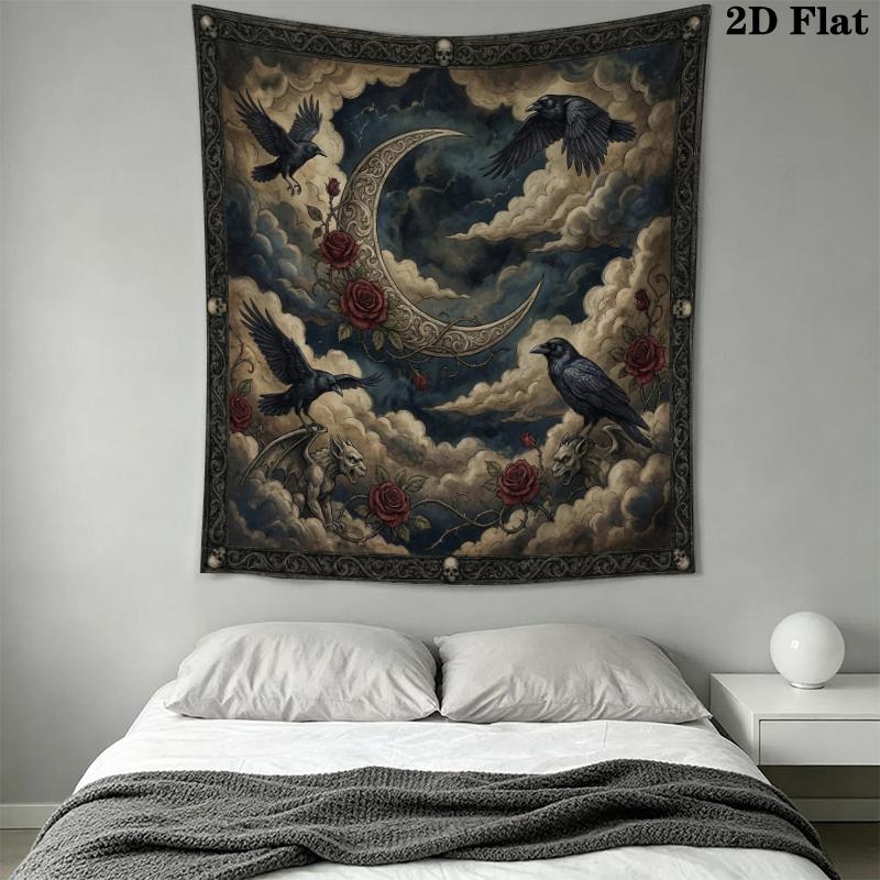 Sky Wall Tapestry Aesthetic Wall Hanging Printed Fabric Blanket Decorative Tapestries for Bedroom Living Room Home Decor