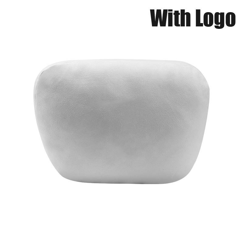 Car Seat Headrest Neck Pillow Memory Soft Comfort Neck Cushion With Logo Car Accessories for Model 3 Model Y Model S Model X
