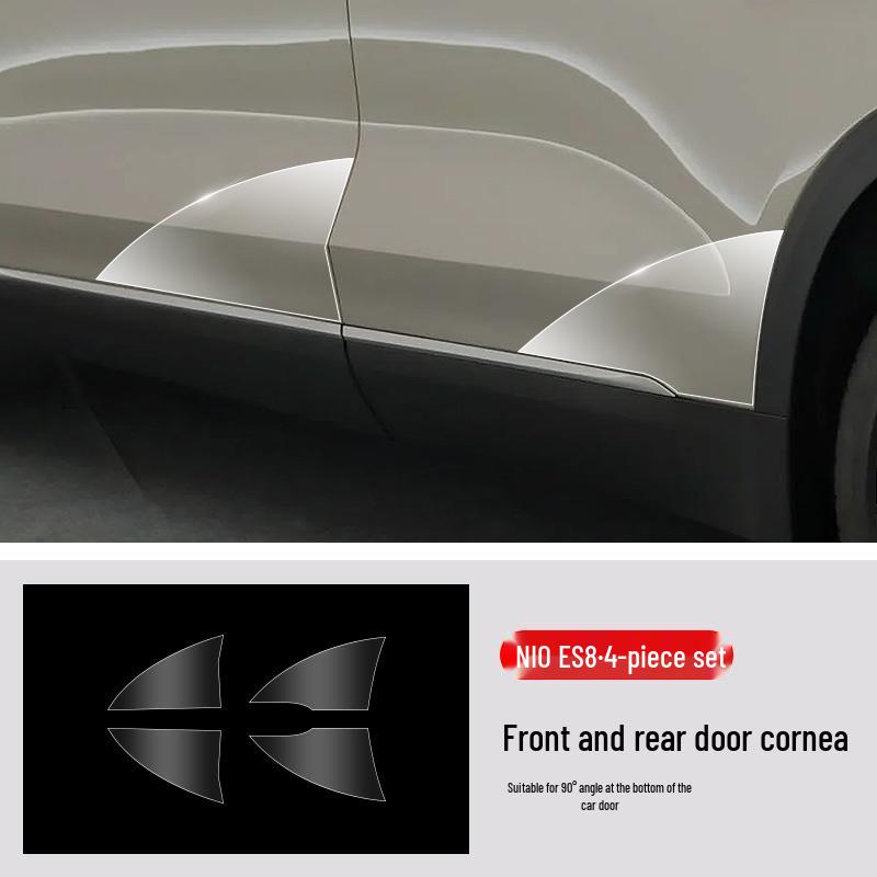 NIO ES8 Dreieckige TPU-Schutzfolie für vordere und hintere Tür, kratzfest