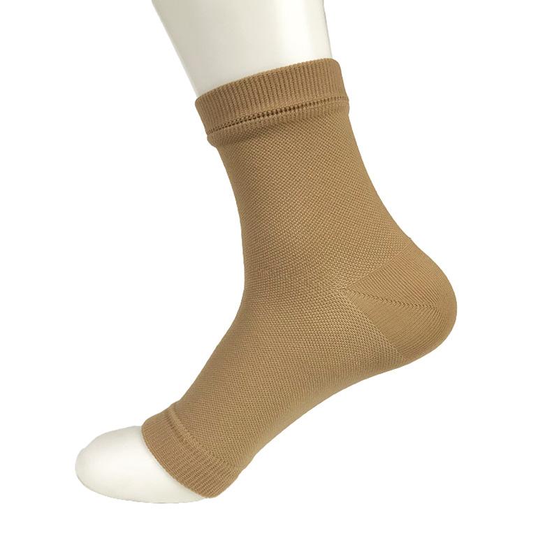 

Нейлоновый вязаный высокоэластичный бандаж на голеностоп для альпинизма, футбола, бадминтона, защиты от растяжений, спортивный бандаж на голеностоп, бандаж для стопы M