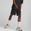 Puma Solid Color Elastic Waist Straight Leg Sports Shorts Men shorts Black 620640-01