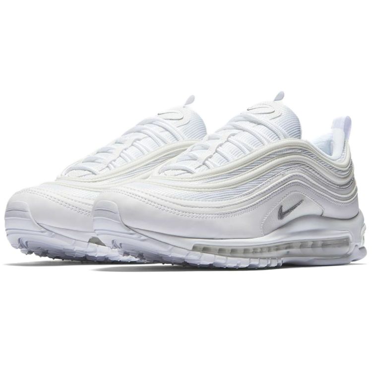 Nike Air Max 97 Triple White Men Sneakers Wolf-Grey-Black 921826-101