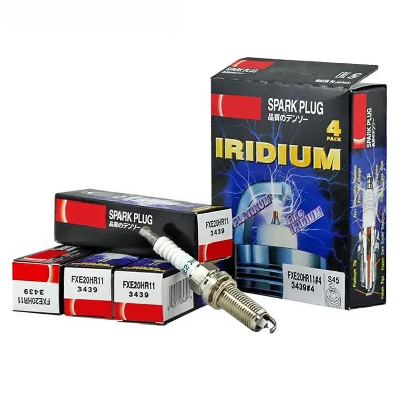 Iridium Spark Plug 3439 FXE20HR11 for Nissan Cube Note NV200 Qashqai Sentra X-trail Tiida Renault Clio Laguna Megane 1.6L 1.8L
