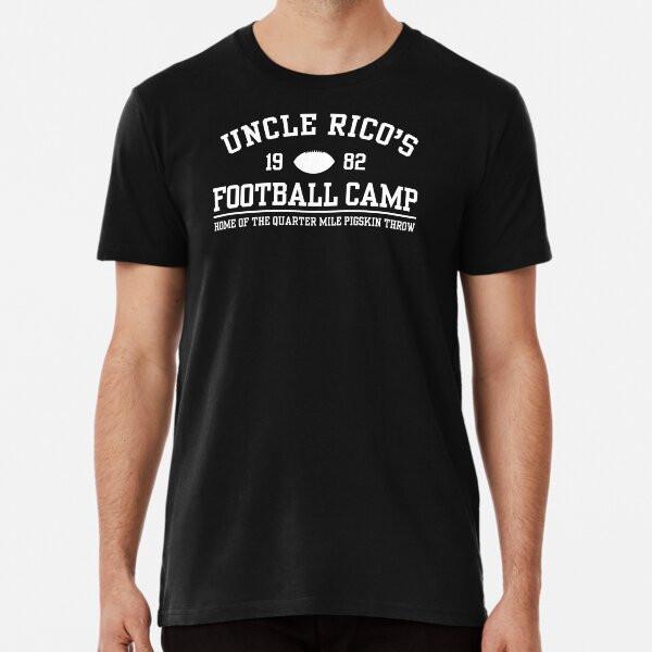 UNCLE RICO'S FOOTBALL CAMP S To 5XL Made In the AU/USA T-Shirt