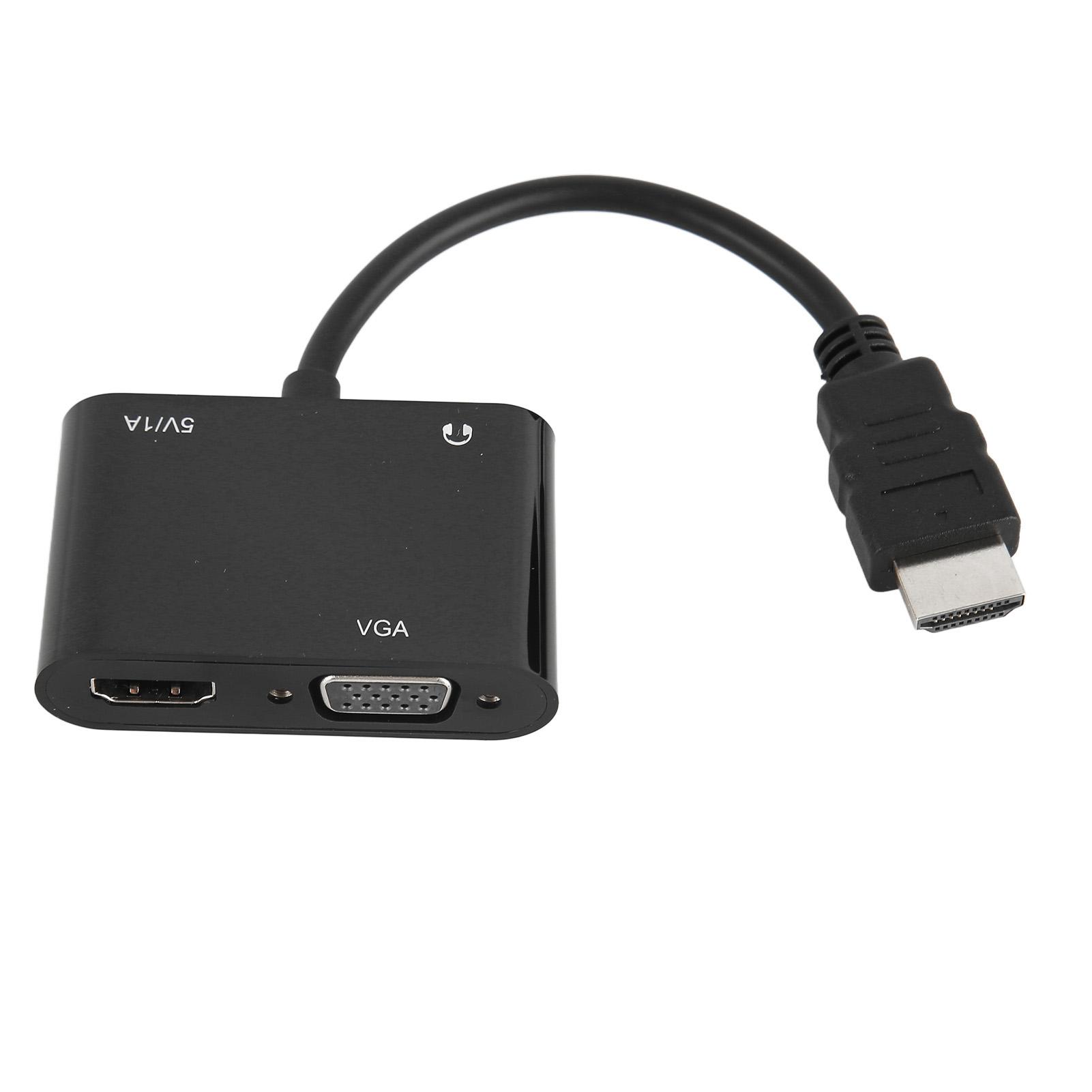 

Интерфейс HD Multimedia к VGA Адаптер HD Multimedia Interface 1920x1080 Адаптер HDTV для компьютера