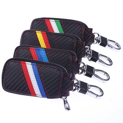 Negs-S Car Smart Key Case, Carbon Pattern, 3-Line